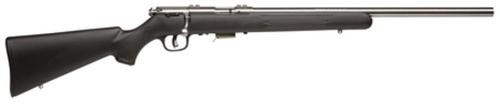 Savage Arms 93R17 FVSS Full Size 17 HMR 5rd,21" Matte Heavy Button d Barrel, Matte Drilled & Tapped Stainless Steel Receiver, Matte Black Fixed Synthetic Stock