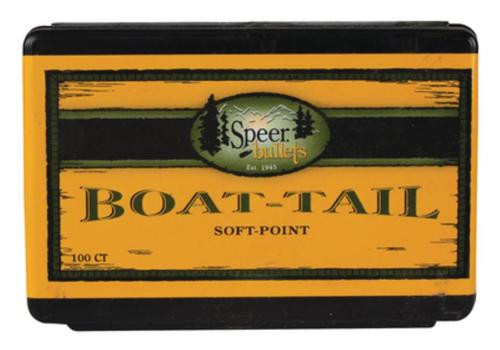 Speer Rifle Bullets Boat Tail .375 Diameter 270 Gr, Boat Tail, Soft Point, 50rd/Box, NOT AMMO THESE ARE RELOADING BULLETS