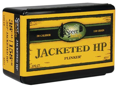 Speer Handgun 45 Caliber .451 185gr, TMJ Encased Core Full Jacket SWC 100/Bx,NOT AMMO THESE ARE RELOADING BULLETS