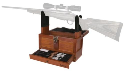 Outers 25 Piece Universal Cleaning Kit In Aged Oak Wooden Box