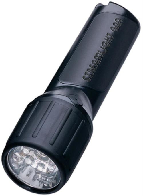 Streamlight 4AA LED, White LEDs, Alkaline Batteries, Black