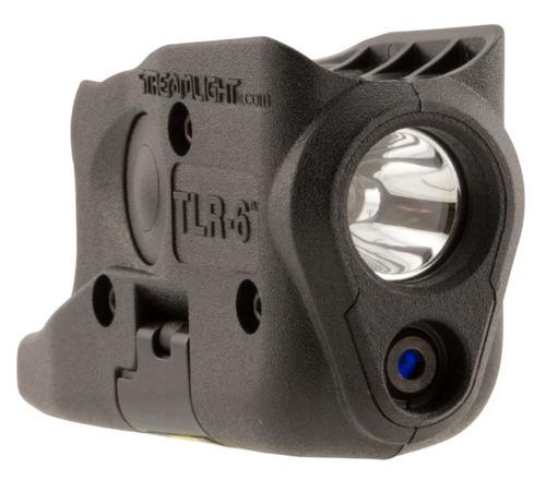Streamlight TLR-6 Laser/Light Combo 100 Lumens CR-1/3N (2) Black, Glock 26/27/33