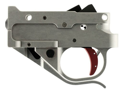 Timney Triggers Ruger 10/22 Trigger with Red Shoe Steel, Aluminum H