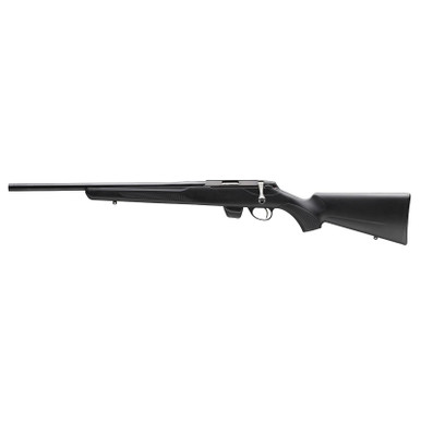 Tikka JRT1X409 T1X MTR Full Size 17 HMR 10+1 20" Black Threaded Barrel, Black Drilled & Tapped Stainless Steel Receiver, Black Fixed Synthetic Stock, Left Hand