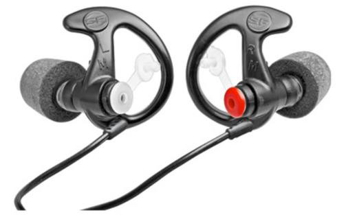 Surefire Comply Foam Tipped Filtered Earplugs Medium, Black, 1 Pair
