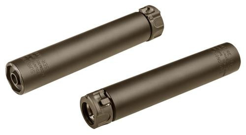 SureFire SOCOM300SPSD SOCOM300-SPS 300 Blackout 7.9" 1.5" Diameter Aluminum/Stainless Steel Flat Dark Earth