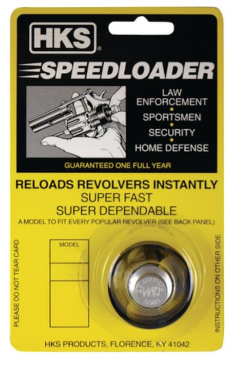 HKS Speedloader .38/.357 6rd SW10-15/19/64/67, Taurus 606/65/66/80/82, DW, Charter