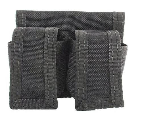HKS SpeedLoader Case Double Large Black Hytrel Belt Loop Belts 2.25" Wide