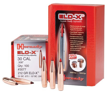 Hornady ELD-X, 7MM, 100 Count, 162 Grain, NOT AMMO THESE ARE RELOADING BULLETS
