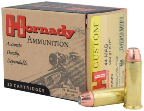 Hornady 44 Remington Magnum Hornady XTP JHP 200GR 20Box/10Case