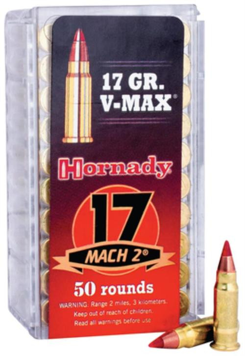 Hornady Varmint Express 17 Mach 2 17gr, V-Max 50rd Box