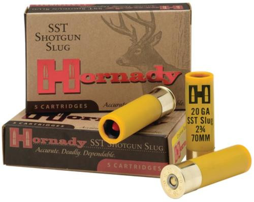 Hornady SST Shotgun Slugs 20 Ga, 250gr, 2-3/4", 5rd Box