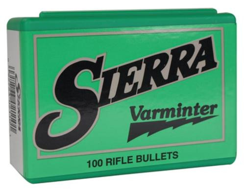 Sierra Varminter 6.5mm .264 100 GR, Hollow Point, 100/Box, NOT AMMO THESE ARE RELOADING BULLETS