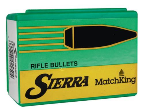 SIERRA BULLETS Sierra Match King .264 Diameter 123 Grain Hollow Point Boattail 100 Per Box, NOT AMMO THESE ARE RELOADING BULLETS