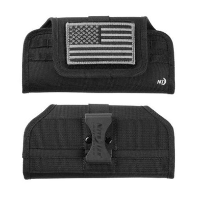Nite Ize Clip Case Universal Phone Holster XXL USA Patch