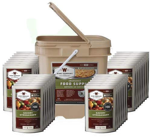 Wise Foods Grab and Go Bucket Entree Only 120 Servings