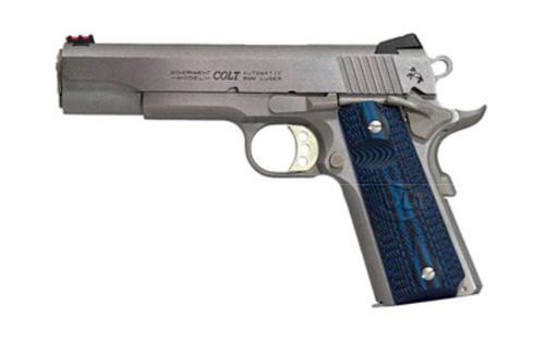 Colt 1911 Competition 70 Series 9mm, 5" Barrel, Blue G10 Grips, SS, 9rd