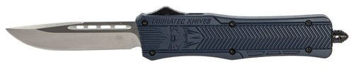CobraTec CTK-1 Medium OTF, 3", 440C Stainless Steel, Drop Point, NYPD Blue