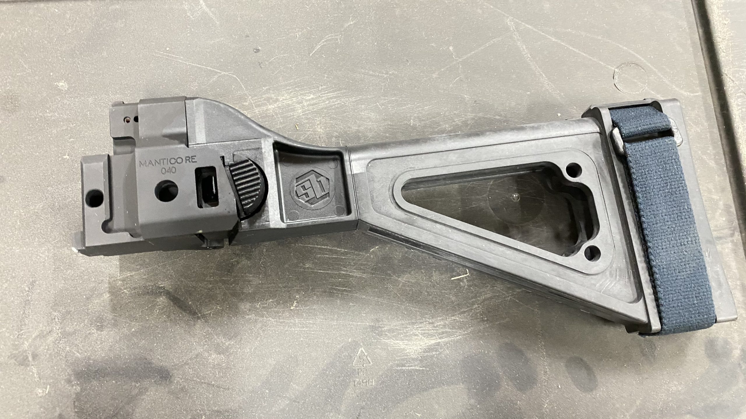 SB Tactical SBT805 Side Folding Brace for CZ Bren 805 Pistols