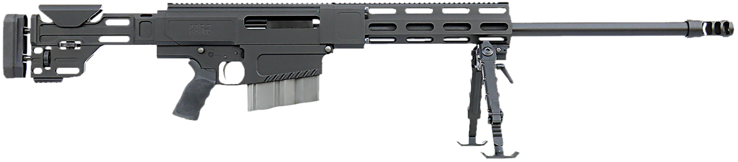 HM Defense HM50B2 Gen 2 Rifle HM50B250BMGBLK, 50 BMG, 29.25", HM Precision Adj Stock, 10 Rds