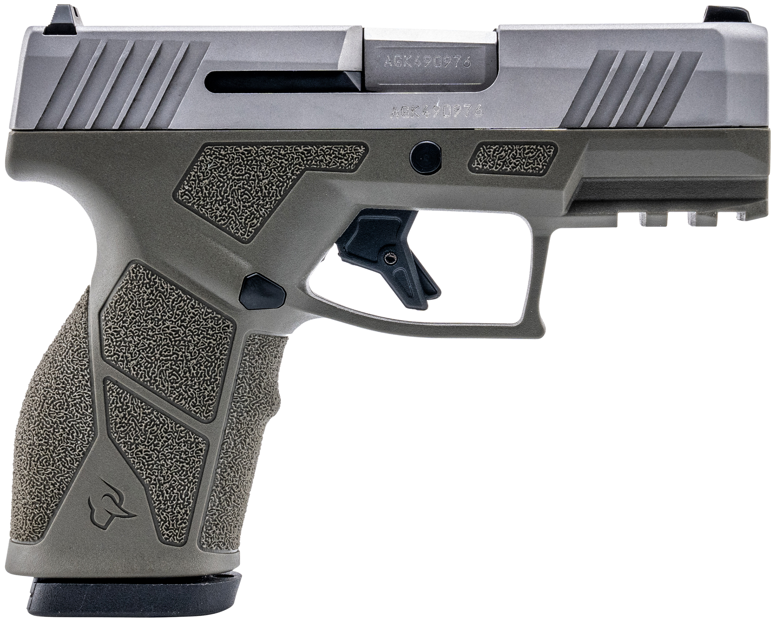 Taurus GX2 Pistol 1-GX2939O-10, 9mm, 3.37in, Polymer Grips, OD Green Finish, 10 Rds