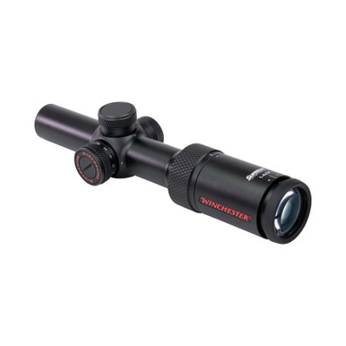 Winchester Optics Supreme 1-4x24mm Rifle Scope - 30MM Main Tube, Illuminated Reticle, Black