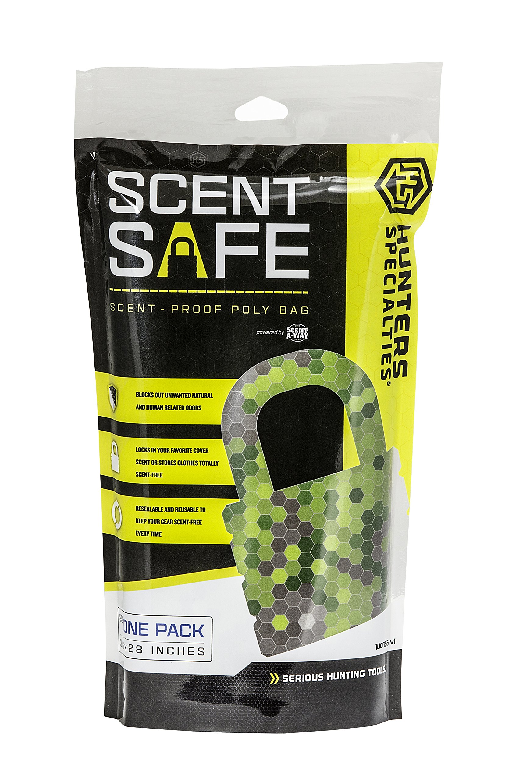 Hunter’s Specialties Scent-A-Way Scent-Safe Odor Barrier Storage Bag #HS-100055