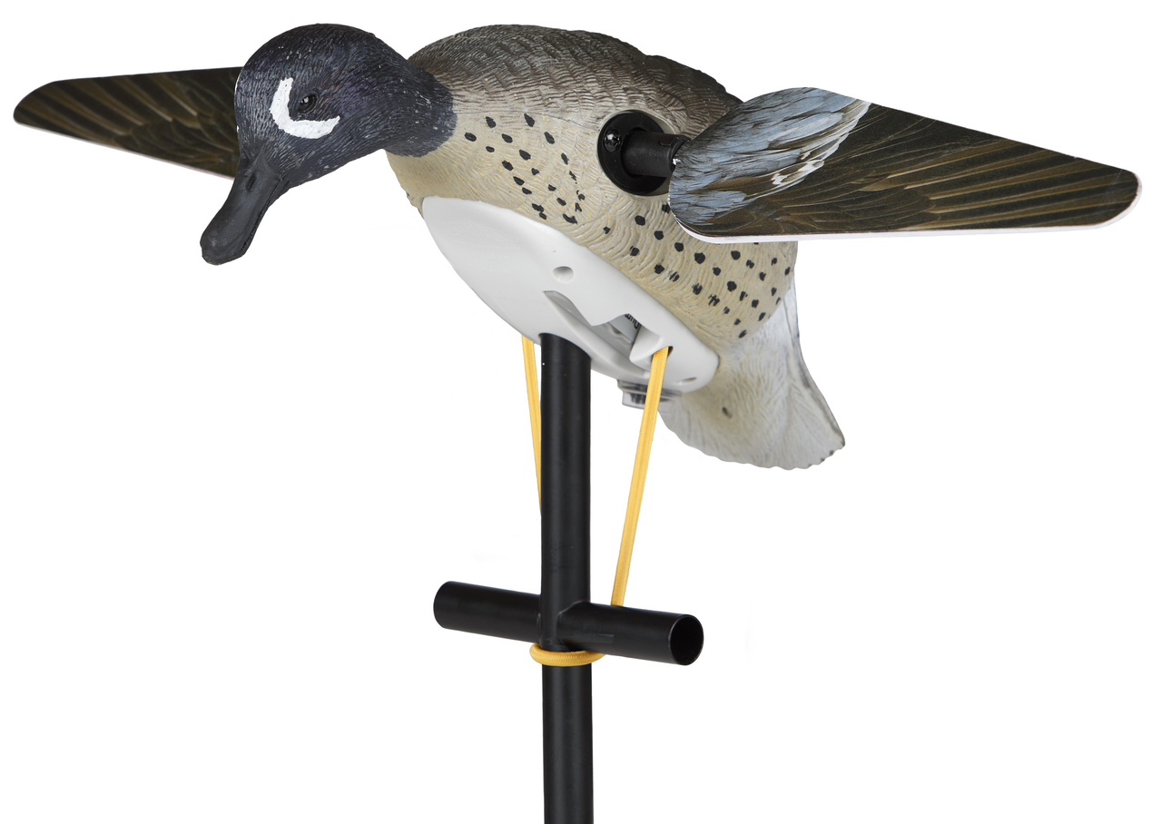 Lucky Duck Lucky HD Blue Wing Teal Motorized Spinning Wing Decoy #10218