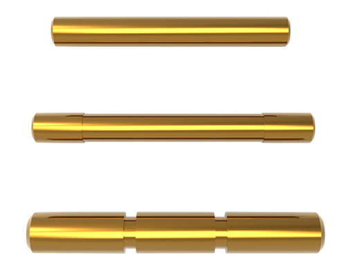 Cross Armory 3 Pin Set Compatible with Glock Gen1-3 Steel Gold