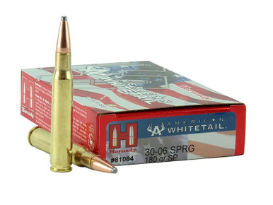 Hornady 30-06 Springfield 180 gr InterLock SP American Whitetail - 20 Rounds per Box