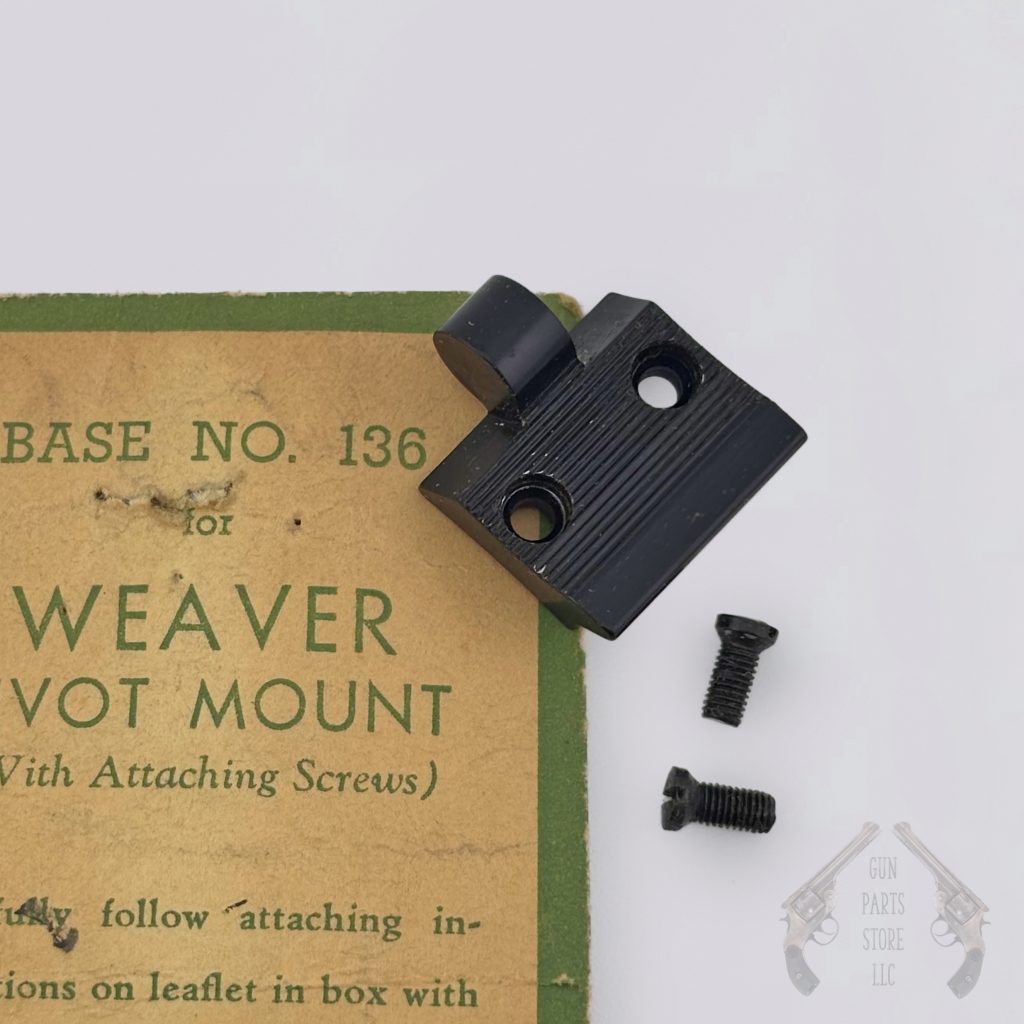 WEAVER Pivot Mount Base No 136 (Short) for BSA, REMINGTON, WEATHERBY – REAR