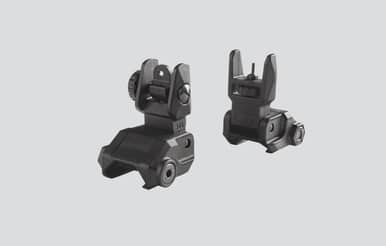 Lead & Steel LBUS Polymer Sight Set - Black