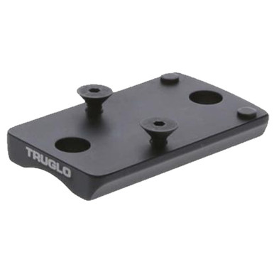 TRUGLO Dot-Optic Mount For Remington 870 Shotgun Fits Trijicon RMR Footprint Red Dots - Steel Construction, Black