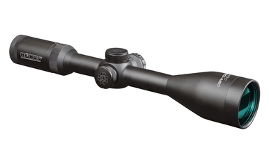 Konus 7190 KonusPro 3-12x 50mm Rifle Scope - 1" Tube, Dual Illuminated Red/Blue 30/30 Engraved Floating Cross Reticle, Matte Black
