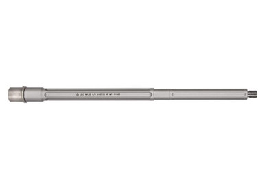Ballistic Advantage 16" 223 Wylde SPR Premium Series Fluted Barrel - Mid-Length Gas System, Stainless Bead Blasted Finish