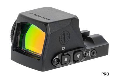 Sig Sauer ROMEO-X PRO Green Dot - 3 MOA Green Dot Reticle, 24mm Objective, Black