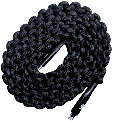 Dark Energy Lightning to USB-C Charging Cable - Black