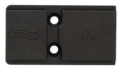 Walther PDP 2.0 Optics Plate - Number 9 Plate, Holosun 509T