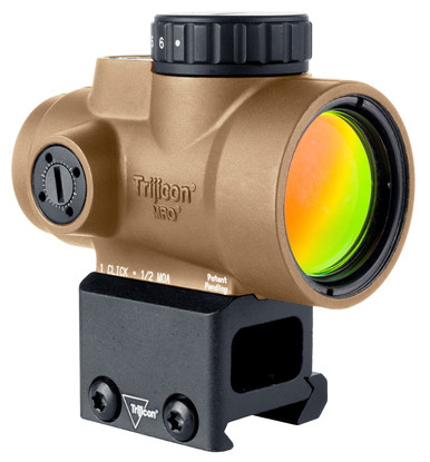 Trijicon MRO SD 1x25 Red Dot Sight - Lower 1/3 Height Mount, Coyote Brown Finish