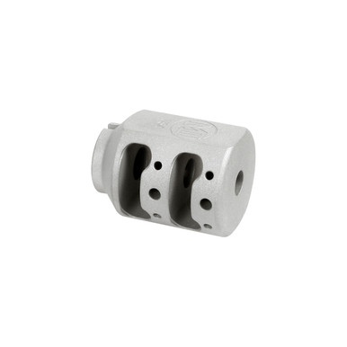 Midwest Industries Alpha Tank Brake M14x1LH - Bead Blasted Stainless Steel