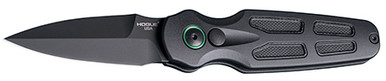 Hogue Ballista II Auto Knife 2.60" CPM MagnaCut Black PVD Bayonet Matte Black Aluminum G10 Inserts - 64232