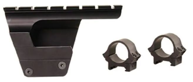 B-Square AK-47 MAK-80 Military Weaver-Style Scope Base w/1″ Rings Receiver Mount Gloss #18600 **OPEN PKG**