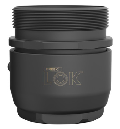 Breek Arms Breek-LOK 3QD Quick Detach QD Suppressor Mount 1.375x24 TPI HUB Assembly Titanium