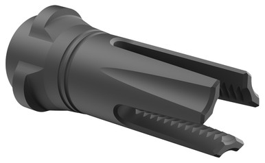 Breek Arms Scorch 3 Prong Flash Hider for Breek-LOK 3QD - 5-8x24 TPI .30 CAL
