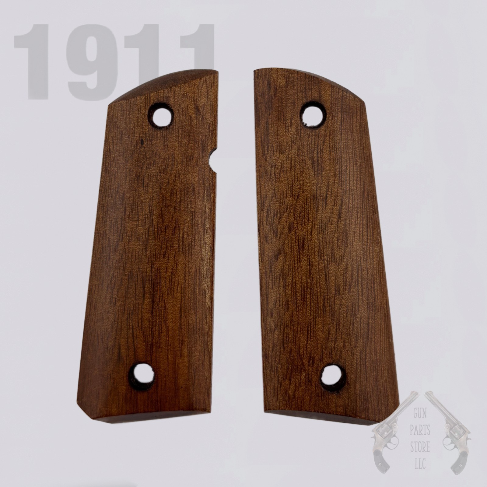 1911 Officer Grips, Smooth Walnut — Officer’s ACP, Defender, Compact 1911 Frames