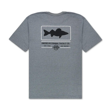 Aftco Wally Dinger SS T-Shirt Graphite Heather M