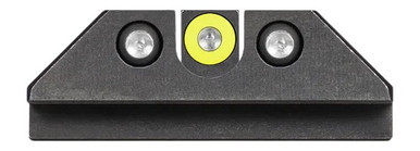 Night Fision Glock 20/21 Night Sight Set U-Notch Yellow Front - GLK-002-007-YGZG