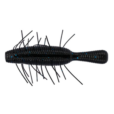 Yamamoto Fuzzy Nuki 2.5" 5 Pack Black Blue Flake
