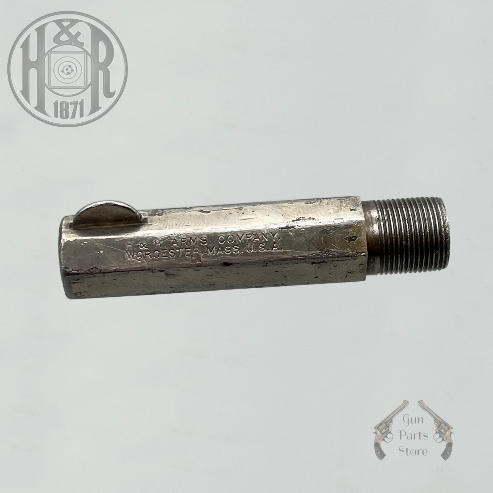2 1/2" Octagon Barrel– HARRINGTON & RICHARDSON American Double Action .38 Cal