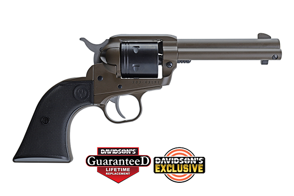 Ruger Wrangler 22 LR Plum Brown Davidson's Exclusive Revolver 2021
